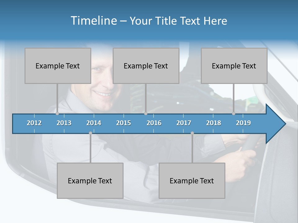 Driving Transportation Cargo PowerPoint Template