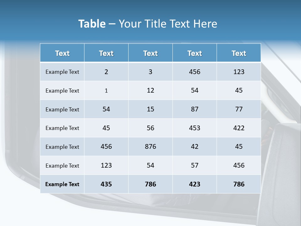 Driving Transportation Cargo PowerPoint Template