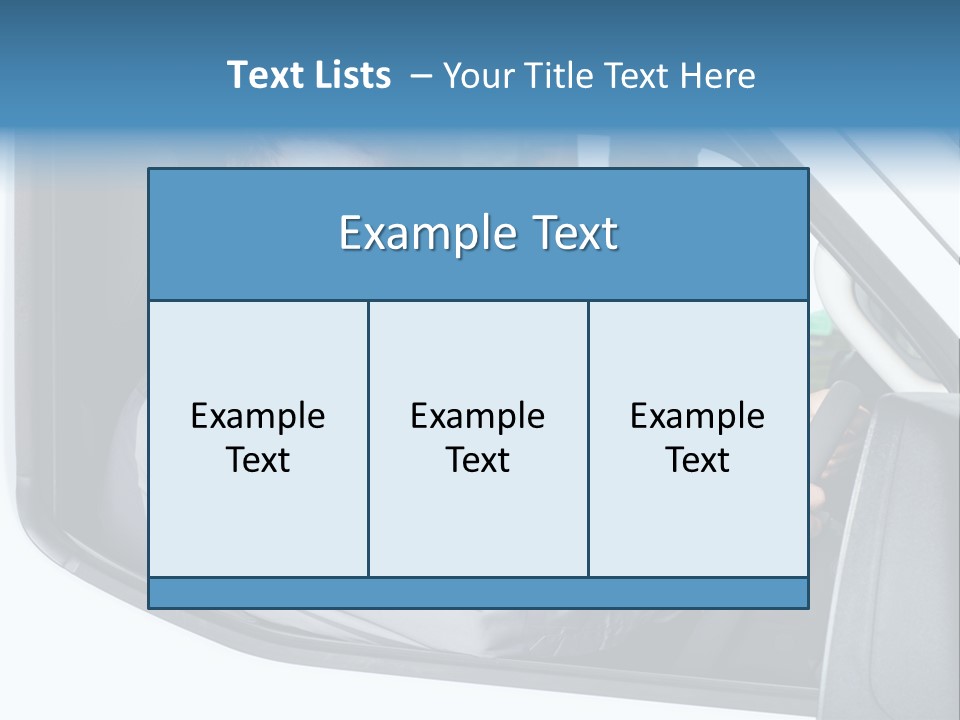 Driving Transportation Cargo PowerPoint Template