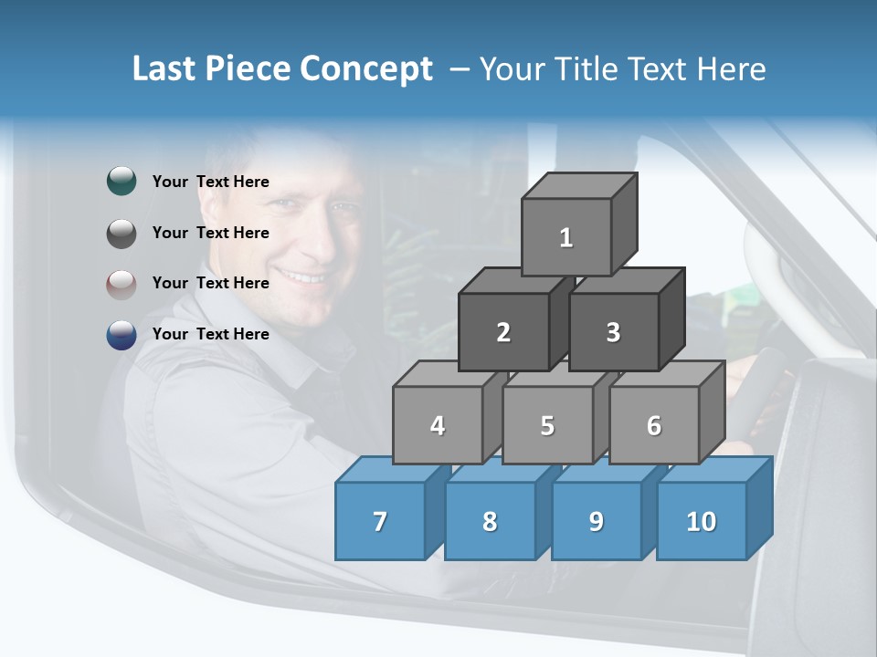 Driving Transportation Cargo PowerPoint Template