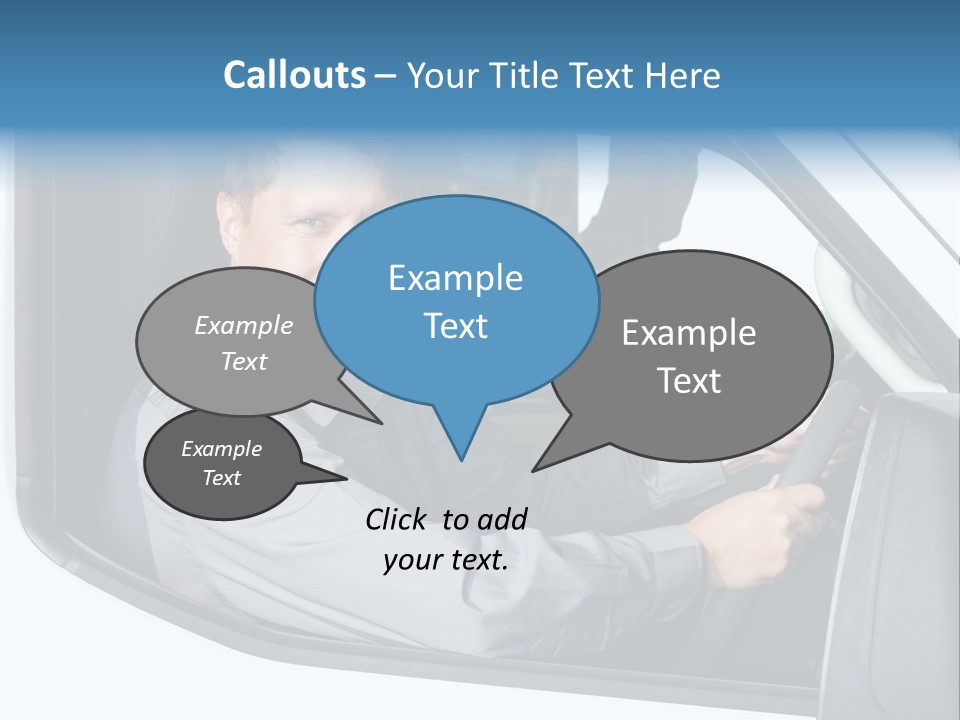 Driving Transportation Cargo PowerPoint Template