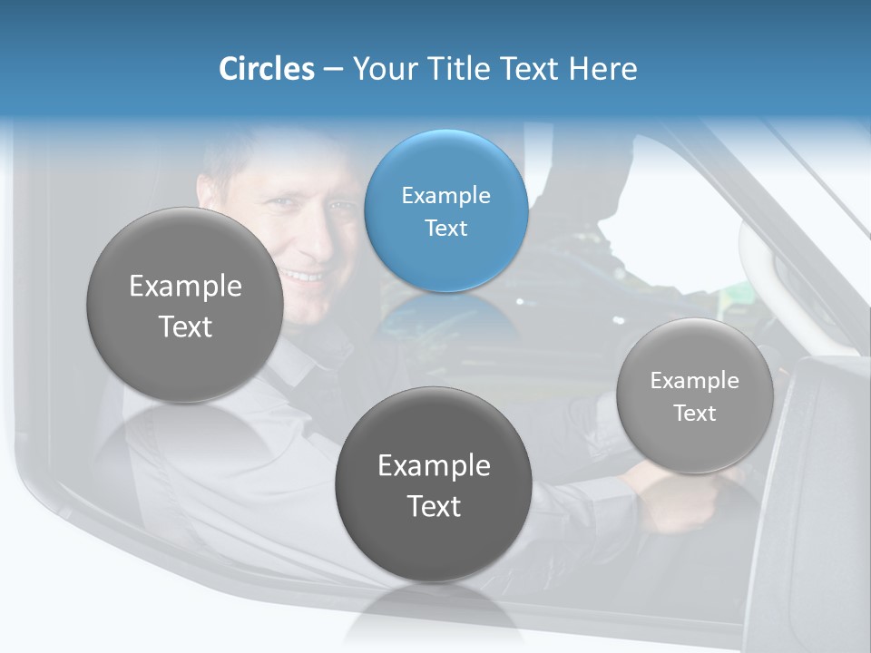 Driving Transportation Cargo PowerPoint Template