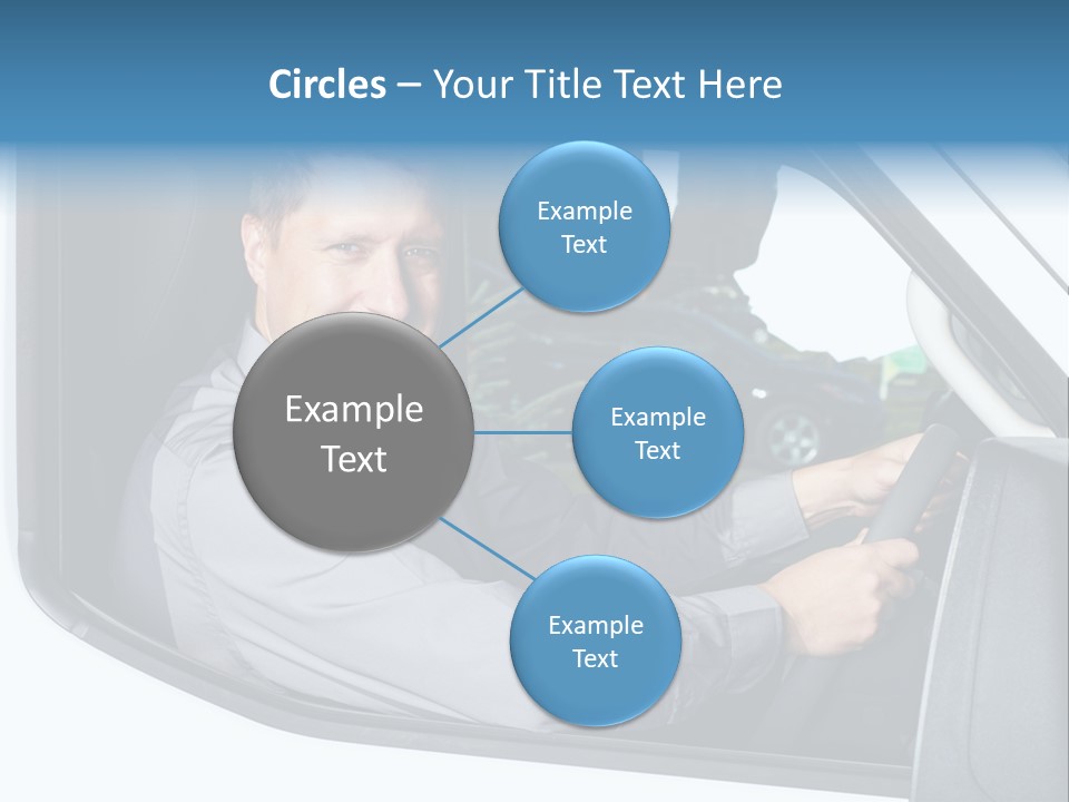 Driving Transportation Cargo PowerPoint Template