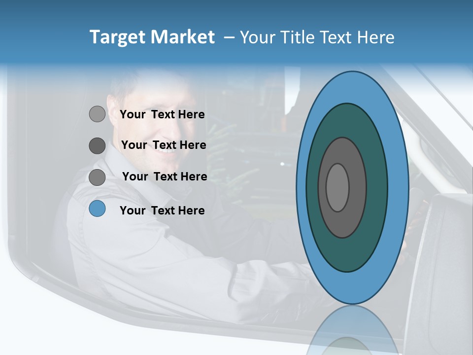 Driving Transportation Cargo PowerPoint Template
