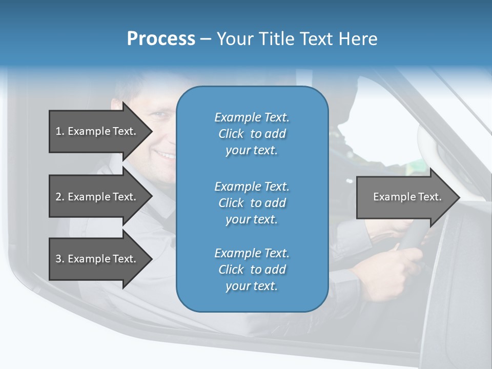 Driving Transportation Cargo PowerPoint Template