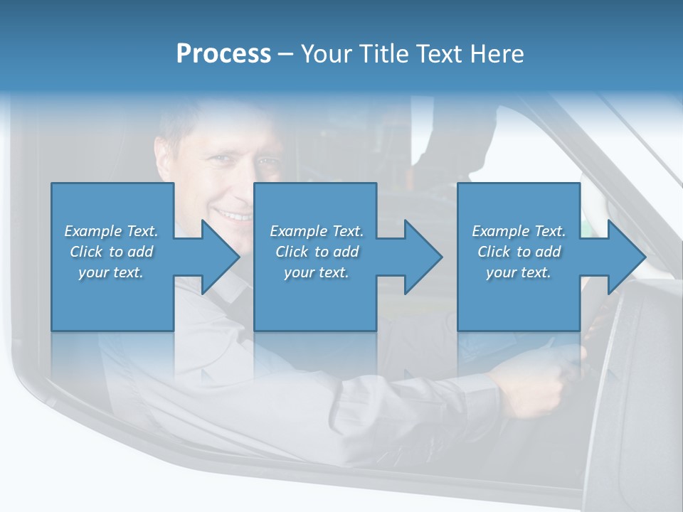 Driving Transportation Cargo PowerPoint Template