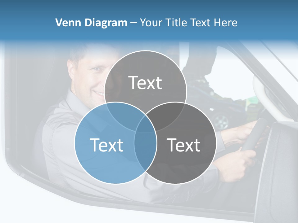 Driving Transportation Cargo PowerPoint Template