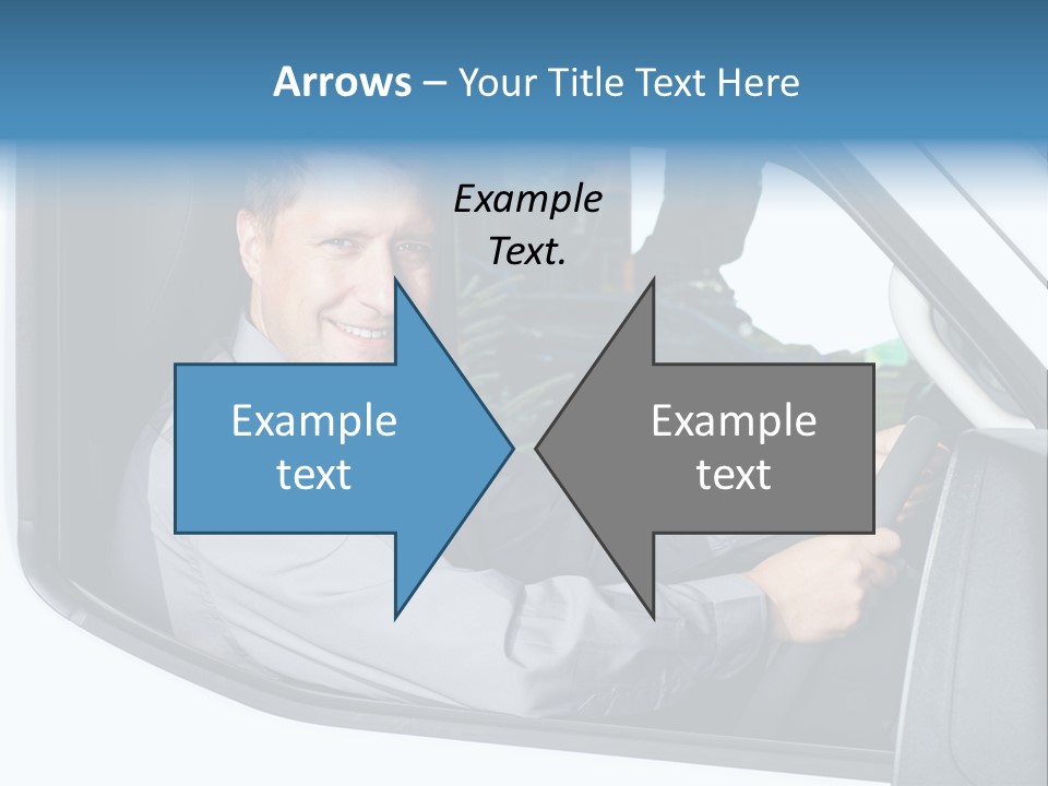 Driving Transportation Cargo PowerPoint Template