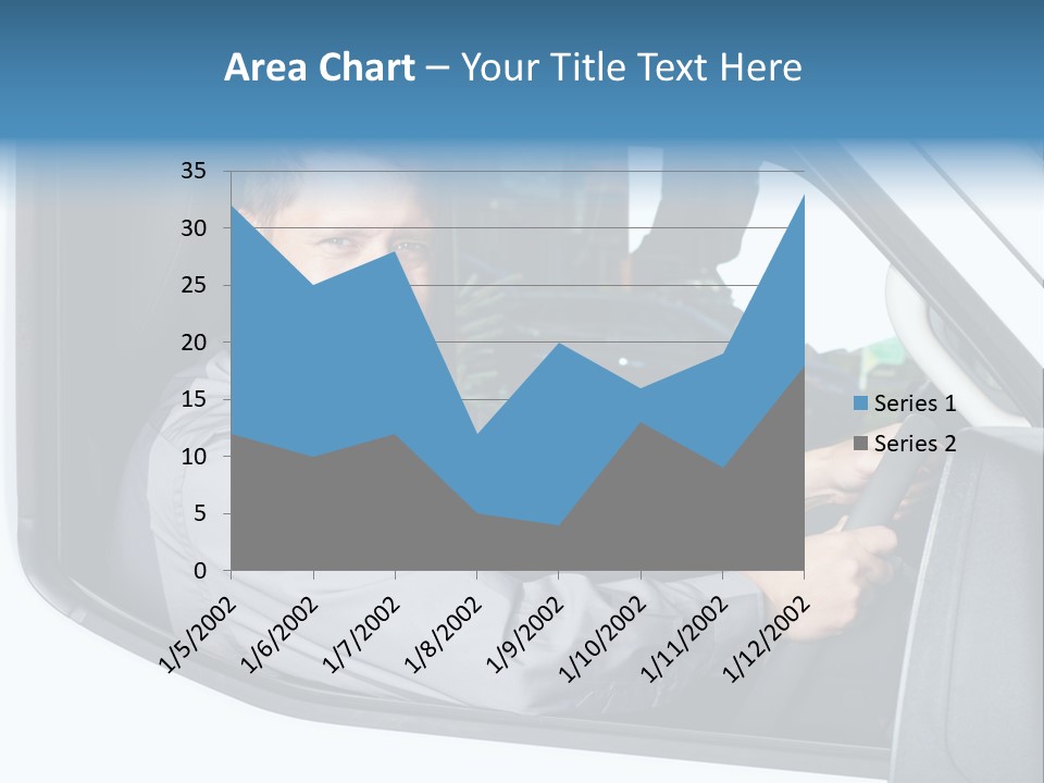 Driving Transportation Cargo PowerPoint Template