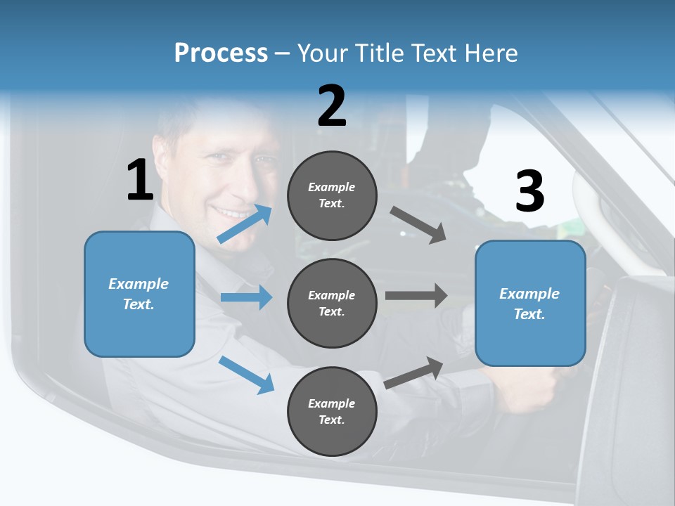 Driving Transportation Cargo PowerPoint Template