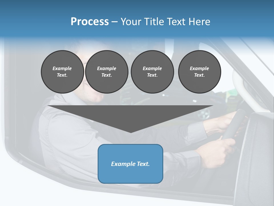 Driving Transportation Cargo PowerPoint Template