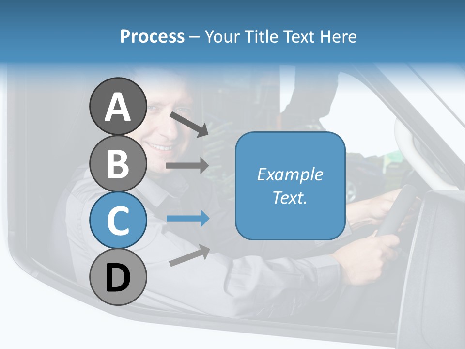 Driving Transportation Cargo PowerPoint Template