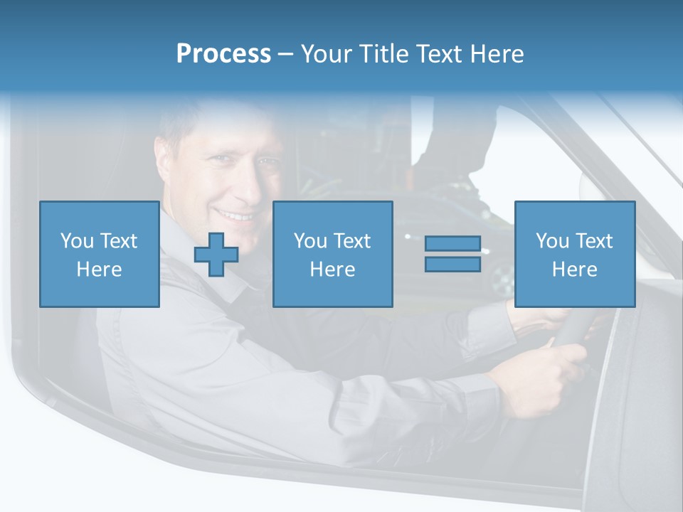 Driving Transportation Cargo PowerPoint Template