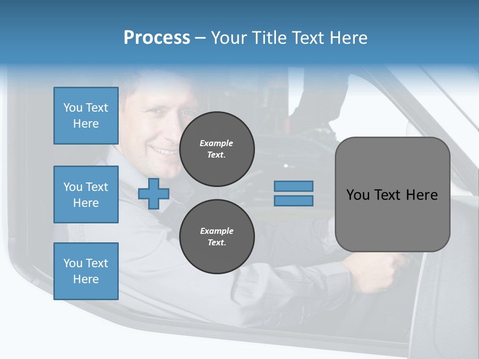 Driving Transportation Cargo PowerPoint Template