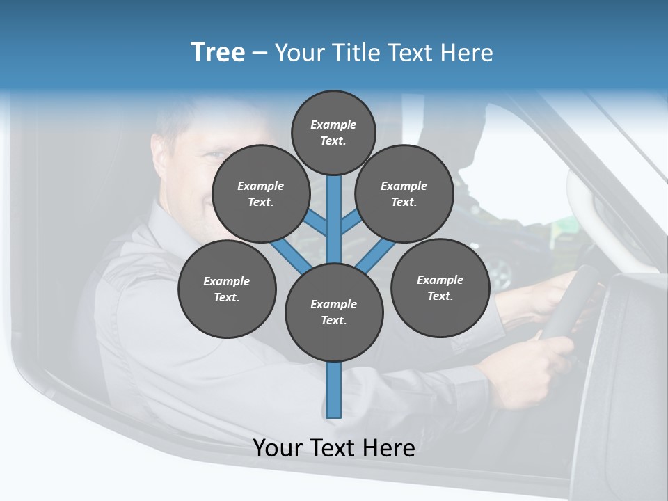Driving Transportation Cargo PowerPoint Template