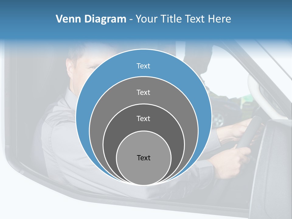 Driving Transportation Cargo PowerPoint Template
