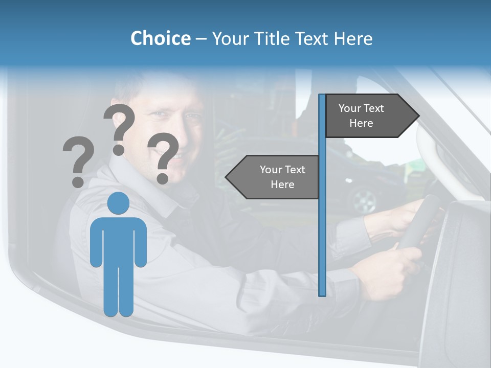 Driving Transportation Cargo PowerPoint Template