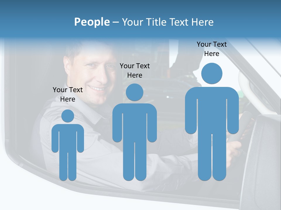 Driving Transportation Cargo PowerPoint Template