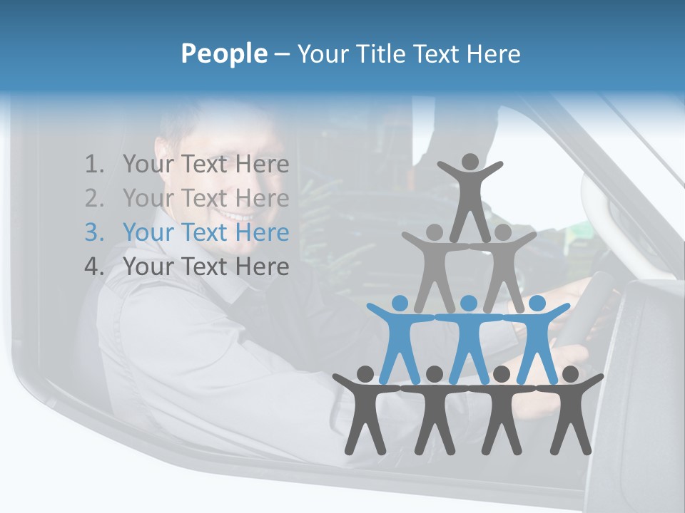 Driving Transportation Cargo PowerPoint Template