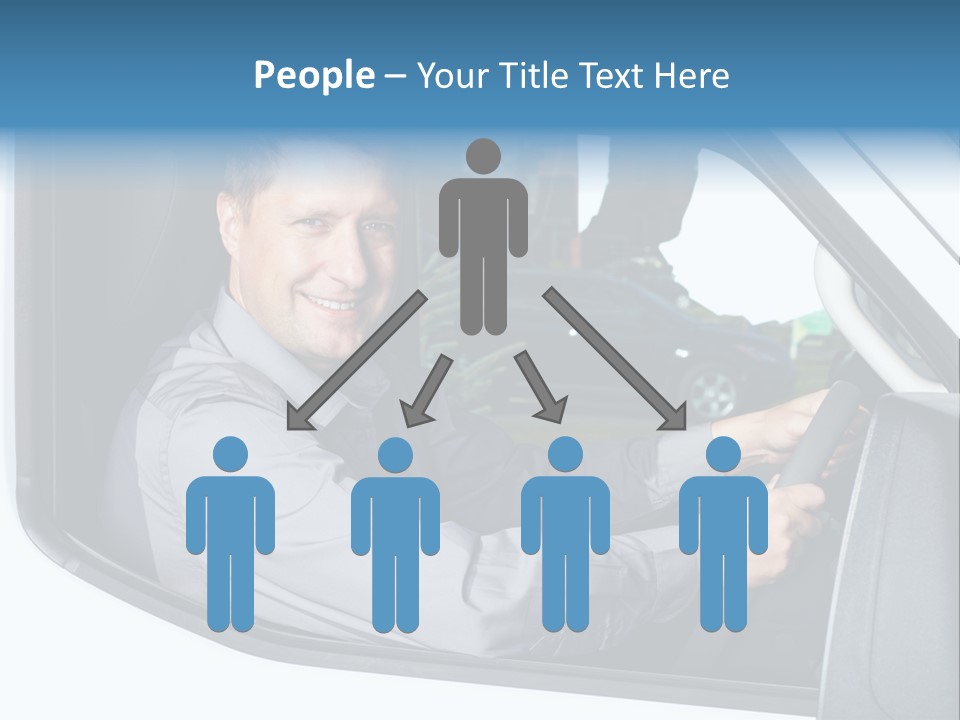 Driving Transportation Cargo PowerPoint Template