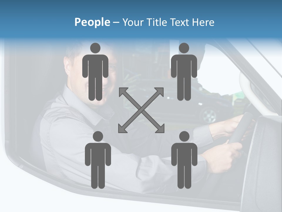 Driving Transportation Cargo PowerPoint Template