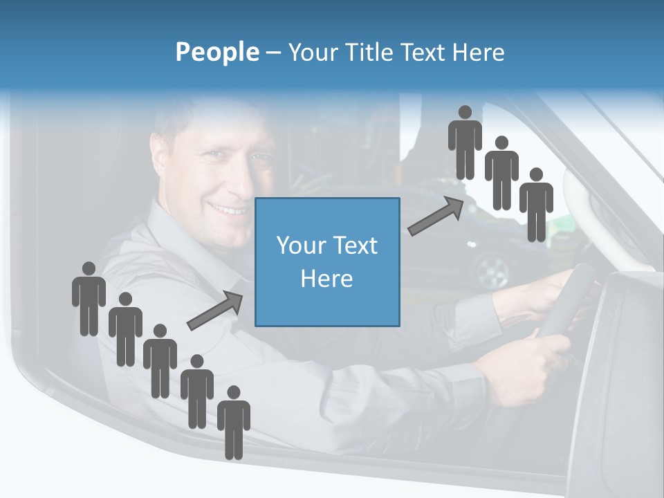 Driving Transportation Cargo PowerPoint Template