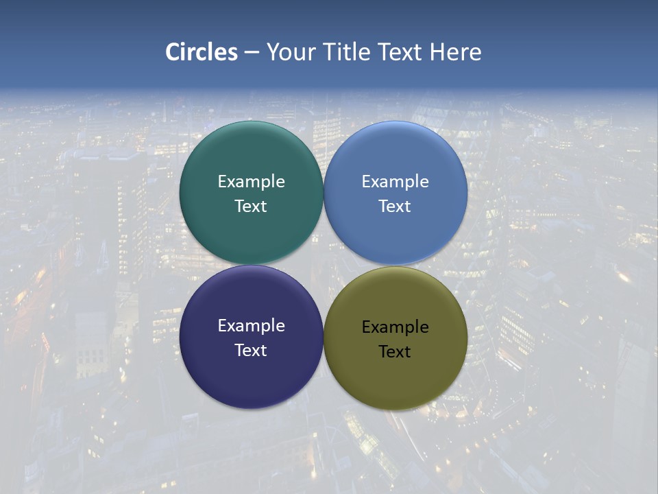 Banking Sunset Roof PowerPoint Template