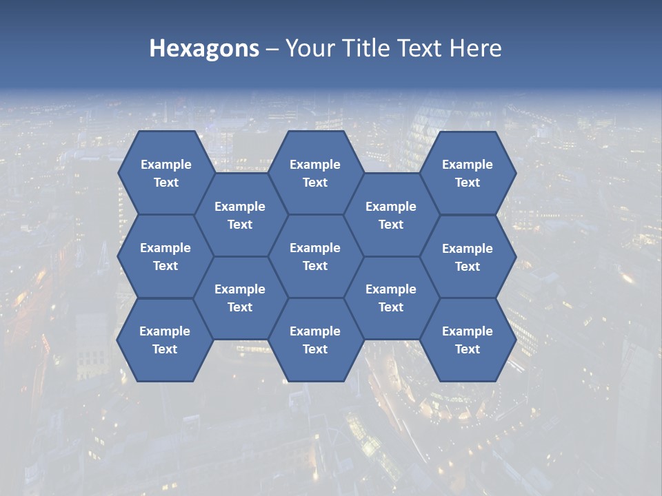 Banking Sunset Roof PowerPoint Template