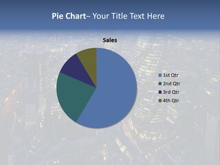 Banking Sunset Roof PowerPoint Template