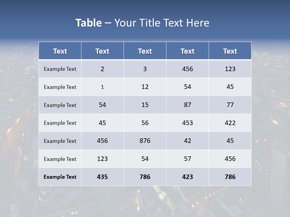 Banking Sunset Roof PowerPoint Template