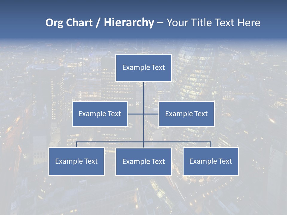 Banking Sunset Roof PowerPoint Template