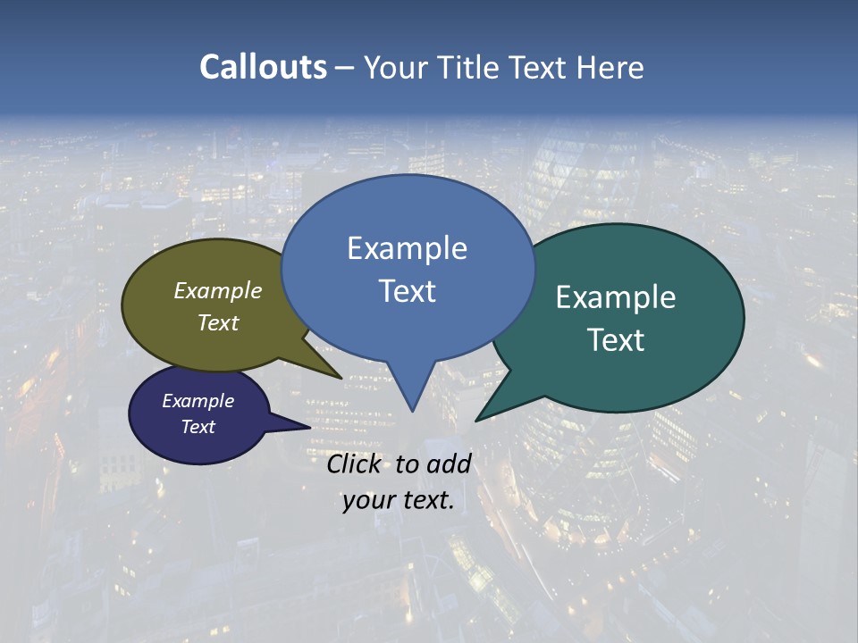 Banking Sunset Roof PowerPoint Template