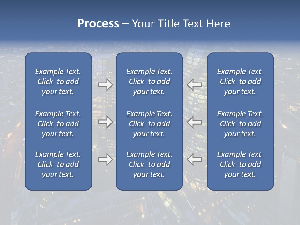 Banking Sunset Roof PowerPoint Template