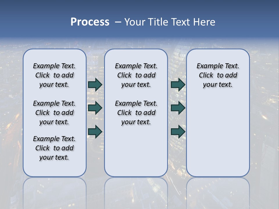 Banking Sunset Roof PowerPoint Template