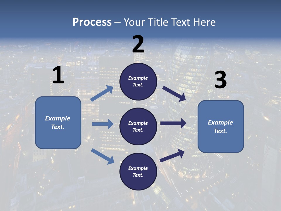 Banking Sunset Roof PowerPoint Template