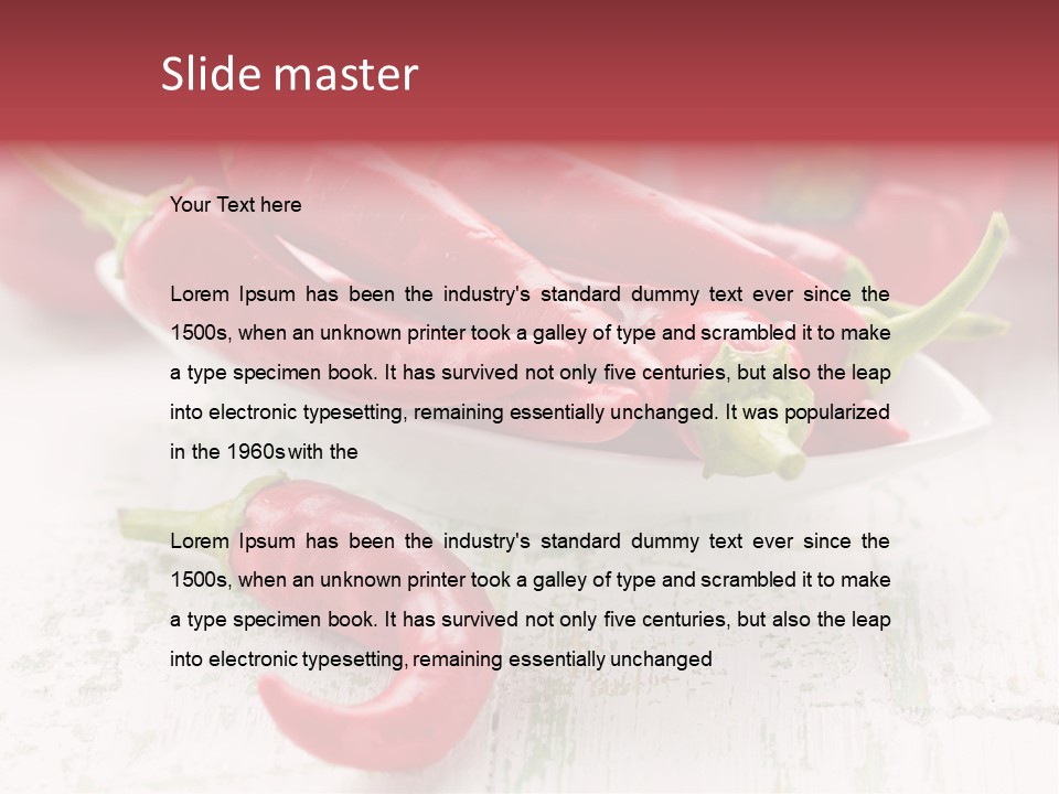 Smile Flat Guy PowerPoint Template