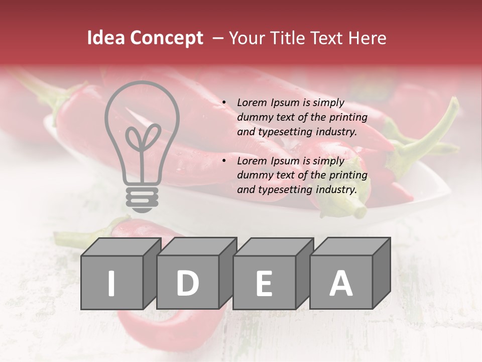 Smile Flat Guy PowerPoint Template