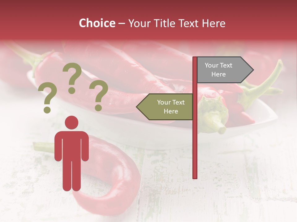 Smile Flat Guy PowerPoint Template