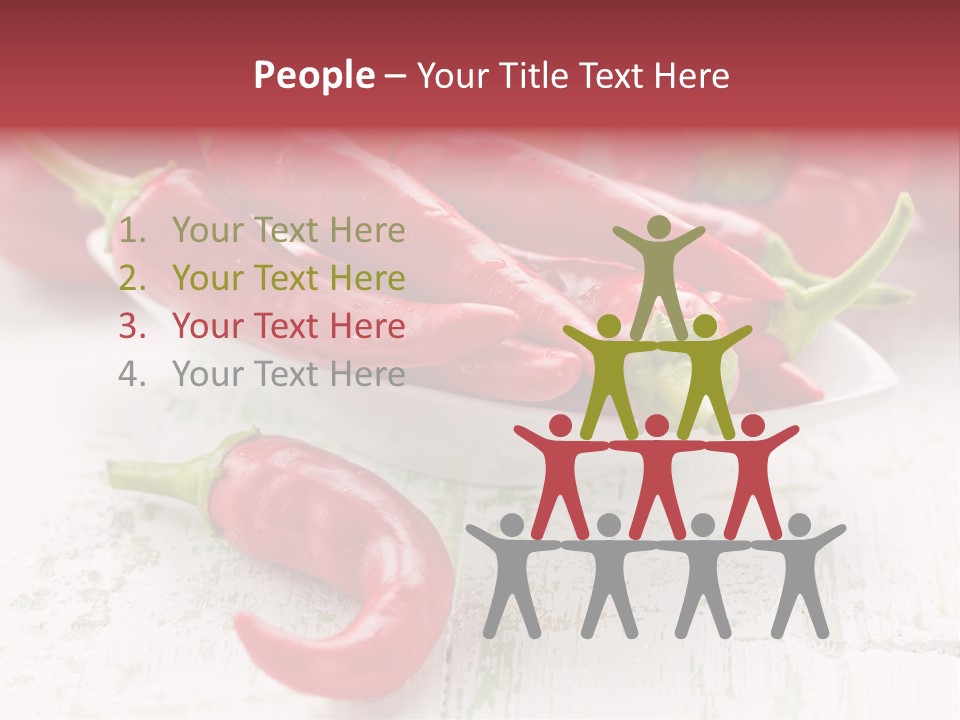 Smile Flat Guy PowerPoint Template