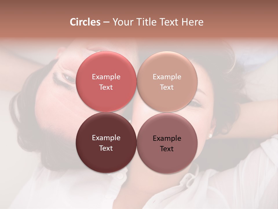 Smile Flat Guy PowerPoint Template