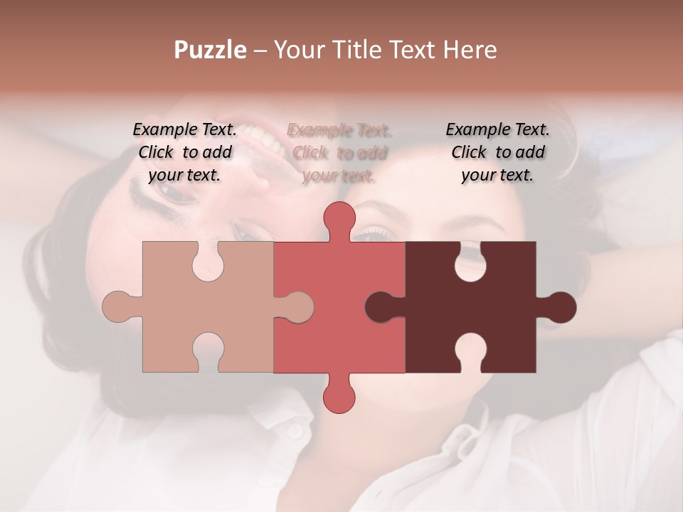 Smile Flat Guy PowerPoint Template