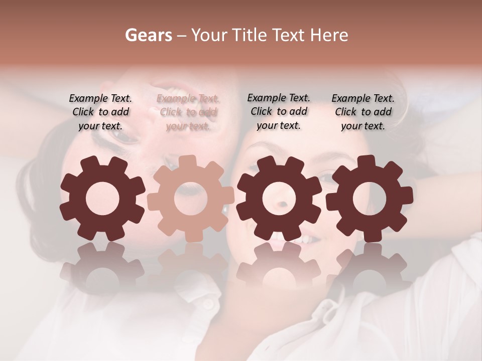 Smile Flat Guy PowerPoint Template