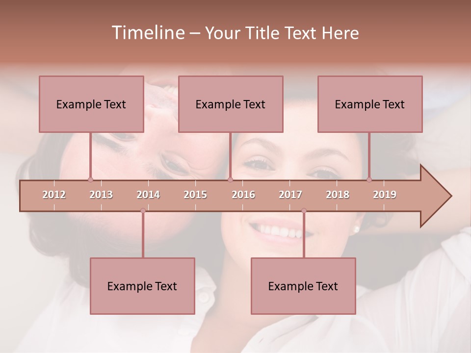 Smile Flat Guy PowerPoint Template