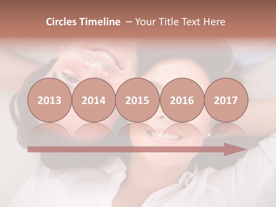 Smile Flat Guy PowerPoint Template