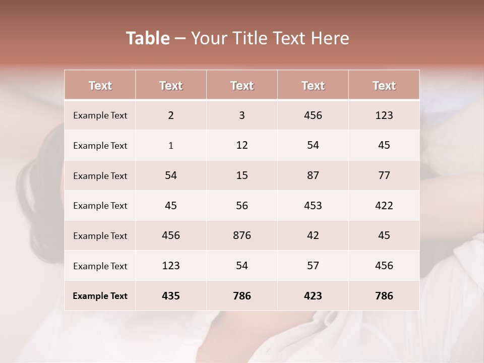 Smile Flat Guy PowerPoint Template