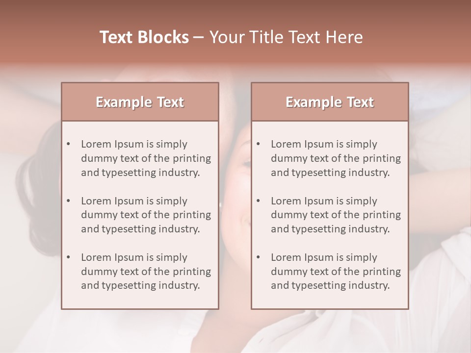 Smile Flat Guy PowerPoint Template