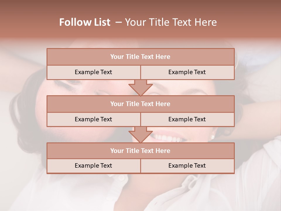 Smile Flat Guy PowerPoint Template