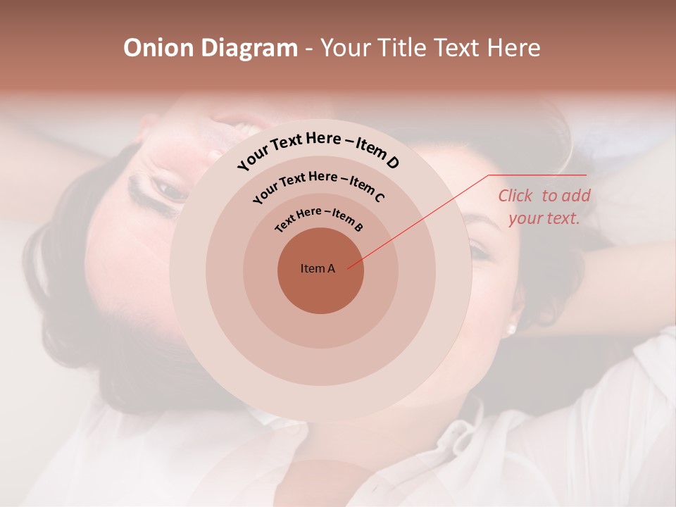 Smile Flat Guy PowerPoint Template