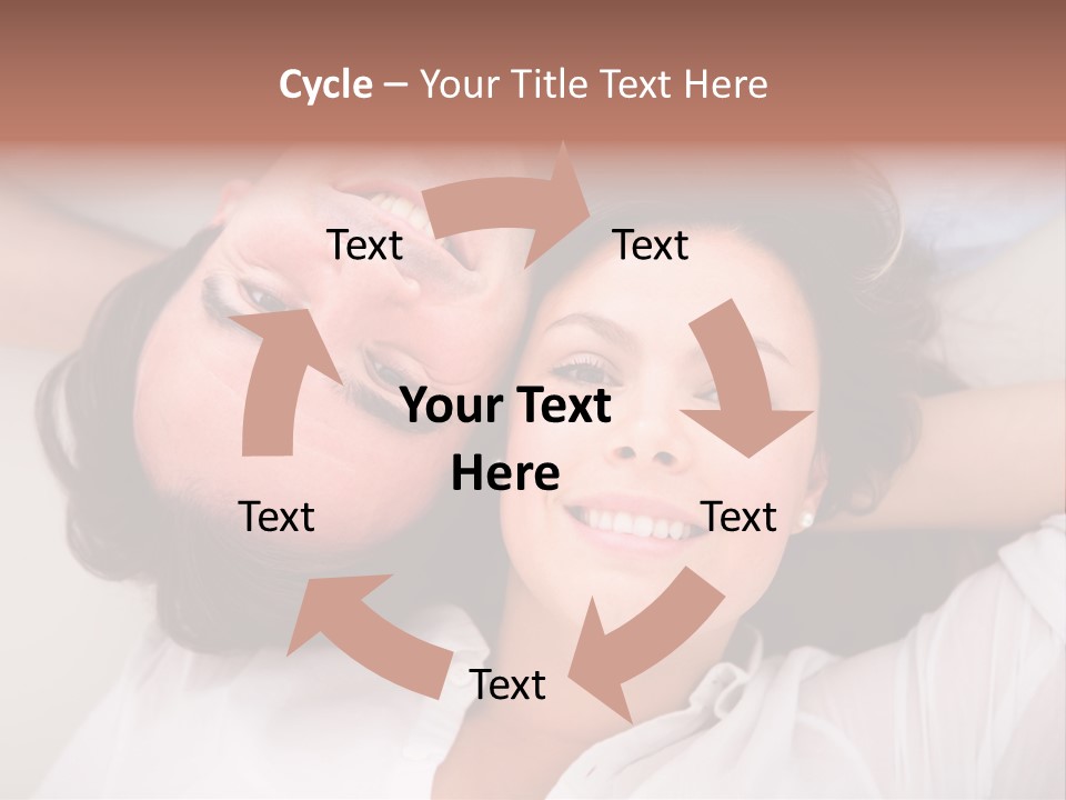 Smile Flat Guy PowerPoint Template