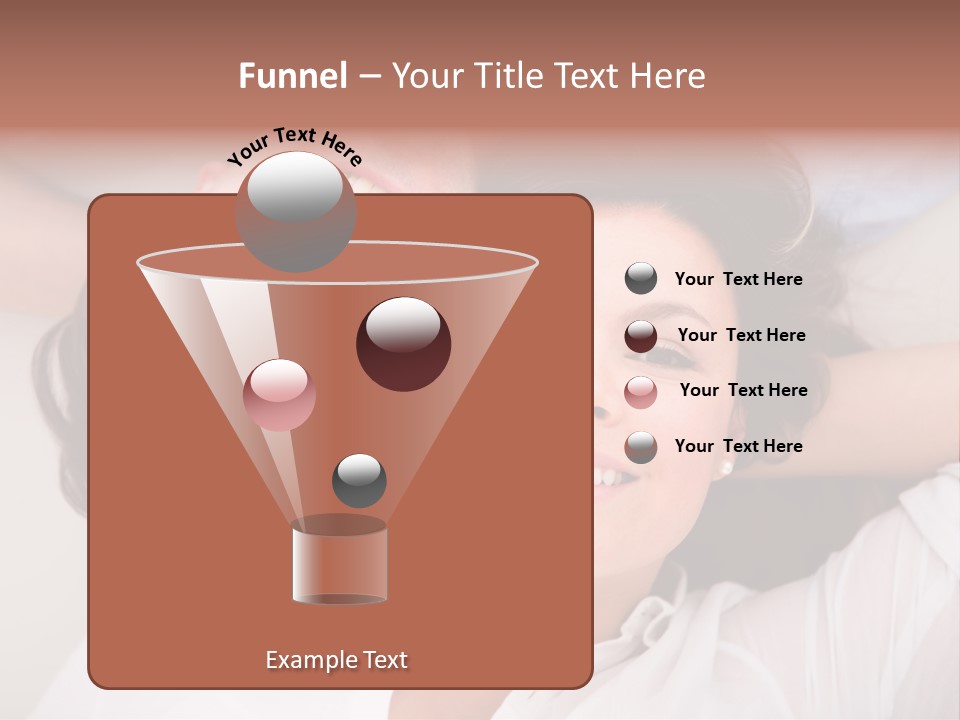 Smile Flat Guy PowerPoint Template